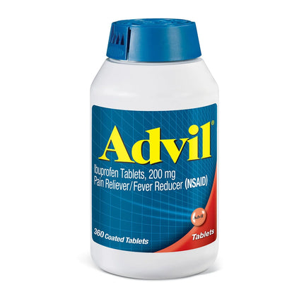 Advil Pain Reliever and Fever Reducer Ibuprofen Tablets, 360 ct.