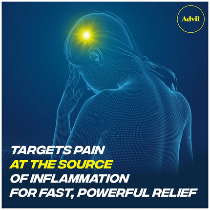 Advil Pain Reliever and Fever Reducer Ibuprofen Tablets, 360 ct.