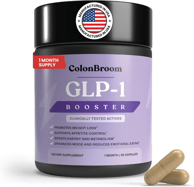ColonBroom GLP-1 Weight Management Supplement - 60 Capsules