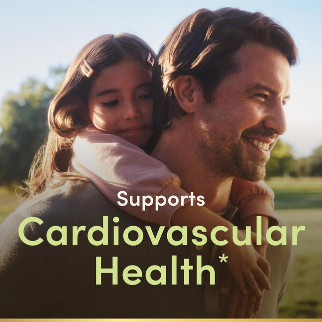 Nature's Bounty Odorless Fish Oil, 1200mg Omega-3 per Serving Including EPA & DHA, Supports Heart Health, Purified to Eliminate Mercury, Coated Softgels, Gluten Free, No Shellfish, 90 Ct