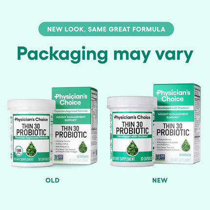Physician's CHOICE Probiotics for Weight Management & Bloating - 30 Count
