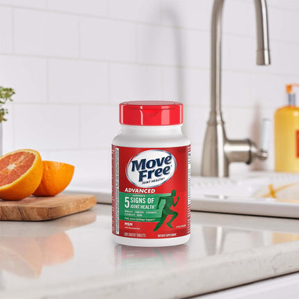 Move Free Advanced Glucosamine Chondroitin MSM Joint Support Supplement - 120 Tablets