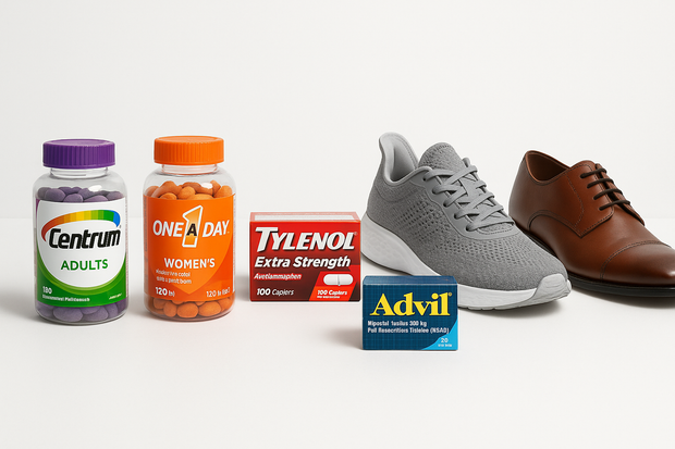 most us products vitamin and medicine and shoce 